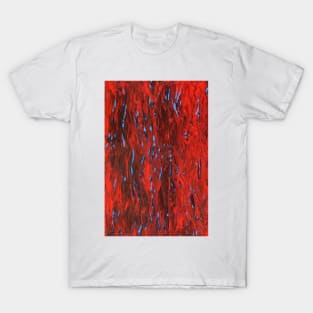 Firefly Sea (blue on red) I/III T-Shirt